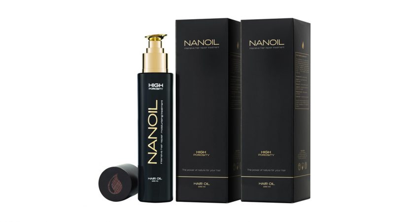 óleo Nanoil para todos os tipos de cabelo